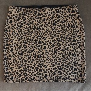 Sans Souci Leopard Print Mini Skirt